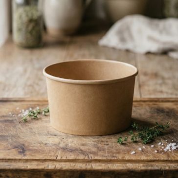 12oz kraft bowl 350ml